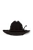 view 3 of 3 COWBOY 모자 in Black