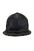view 3 of 3 Rhodesian Straw Hat in Black