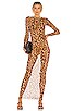 view 1 of 3 원피스 in Cheetah