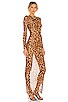 view 2 of 3 원피스 in Cheetah