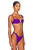 view 2 of 4 UNDERWIRE 비키니 탑 in Purple