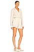 Rowan Linen Button Down Romper, view 2 of 3, click to view large image.