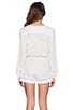 view 3 of 4 Moon Romper in White