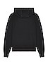 view 2 of 3 SUDADERA ZIP in Black Heavyweight Terry