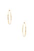view 2 of 2 Classico Grande Hoops in Gold