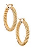 Tuli Hoop Earring, view 1, click to view large image.