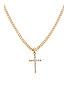 Korsa Cross Necklace, view 2, click to view large image.