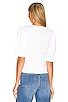 view 3 of 4 Laila Snap Corset Tee in White