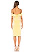 view 3 of 3 Aster Dress in Yellow