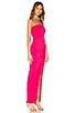 view 2 of 3 Lucilda Gown in Hot Pink