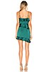 view 3 of 3 Soozie Mini Dress in Emerald Green