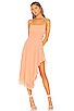 view 1 of 4 Yvonne Midi Dress in Peach Nude