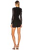 Las Olas Long Sleeve Mini Dress, view 3, click to view large image.