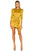 view 1 of 3 Pandora Dress in Mustard Yellow