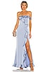 view 1 of 3 LUNA 가운 in Baby Blue