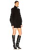 view 2 of 3 Breanna Laced Sweater Dress in Black