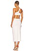 view 4 of 4 Kara Midi Dress in White