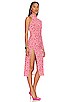 view 2 of 3 FAREN 원피스 in Hot Pink