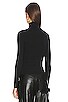 view 3 of 4 Antwerp Cut Out Turtleneck in Black