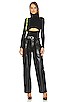 view 4 of 4 Antwerp Cut Out Turtleneck in Black