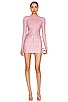 view 4 of 4 Talya Metallic Coated Sweater in Pink