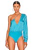 view 2 of 5 Greer Bodysuit in Turquoise
