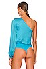 view 4 of 5 Greer Bodysuit in Turquoise