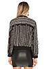 view 3 of 5 Jet Frill Bomber in Black & Silver