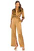 Emma Double Pocket Long Sleeve Jumpsuit, view 1, click to view large image.