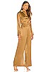 Emma Double Pocket Long Sleeve Jumpsuit, view 2, click to view large image.