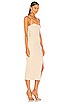 view 2 of 3 Jules Rib Knit Cage Dress with Rings in Coconut Cream