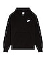 view 1 of 3 NSW Club Hoodie in Black & White
