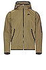 view 1 of 3 Full Zip Lined Hoodie Jacket in Medium Olive & Black