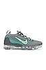 view 1 of 6 Air Vapormax 2021 FK in Cool Grey, Washed Teal, Iron Grey & Volt