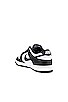 view 3 of 6 Dunk Low Retro in White & Black