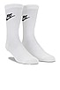 view 1 of 1 NK 3 Pack NSW Everyday Essential Crew Socks in White