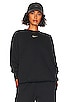 view 1 of 4 NSW Fleece Crewneck Sweatshirt in Black & Sail