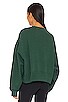 view 3 of 4 Essential Crewneck in Pro Green