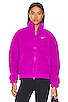 view 3 of 6 NSW Swoosh Plush Jacket in Vivid Purple & Pink Oxford