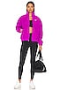view 6 of 6 NSW Swoosh Plush Jacket in Vivid Purple & Pink Oxford