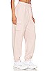 view 2 of 5 NSW Fleece Cargo Pant in Pink Oxford