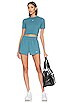 view 4 of 4 Graphic Tee in Noise Aqua