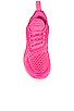view 4 of 6 Air Max 270 Sneaker in Hyper Pink & White