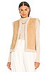 Jesse Shearling Vest, view 1 of 4, click to view large image.