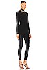view 2 of 3 Turtleneck Catsuit in Black