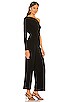 Tie Front All In One Strapless Jumpsuit, view 4 of 5, click to view large image.