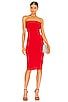 view 1 of 3 x REVOLVE Strapless Dress to Knee Dress in Red