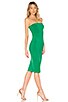 view 2 of 3 x REVOLVE Strapless Dress in Kelly Green