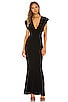 view 1 of 4 X REVOLVE V Neck Rectangle Gown in Black