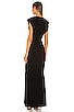 X REVOLVE V Neck Rectangle Gown, view 3 of 4, click to view large image.